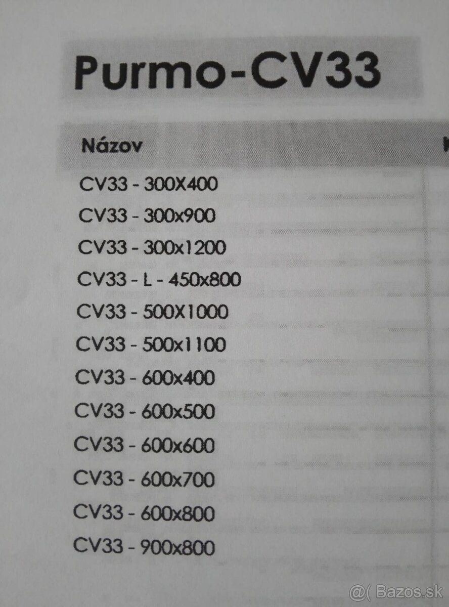 Predám radiátory značky Purmo a Korádo - 9