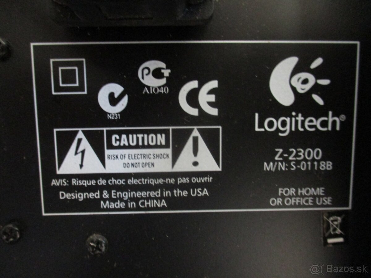 LOGITECH Z-2300 subwoofer - 9