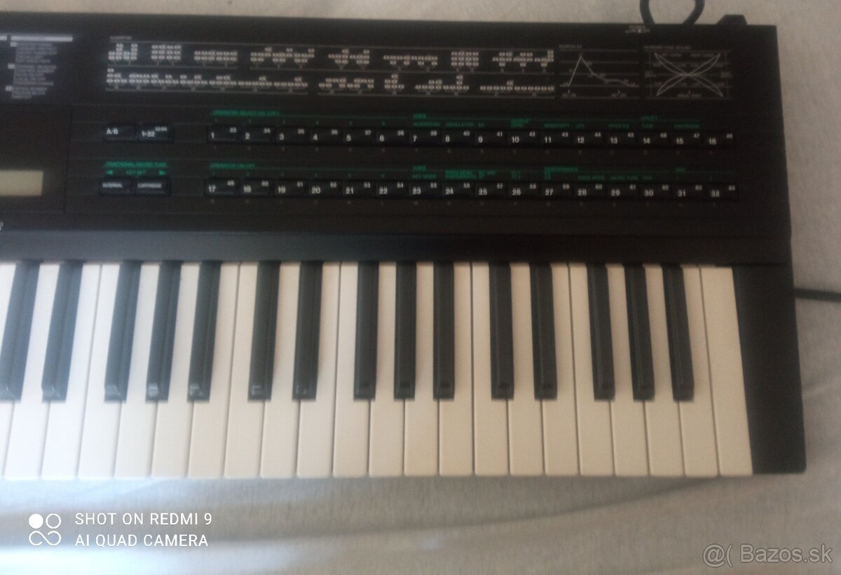 Predám Yamaha dx7 II d + karta - 9