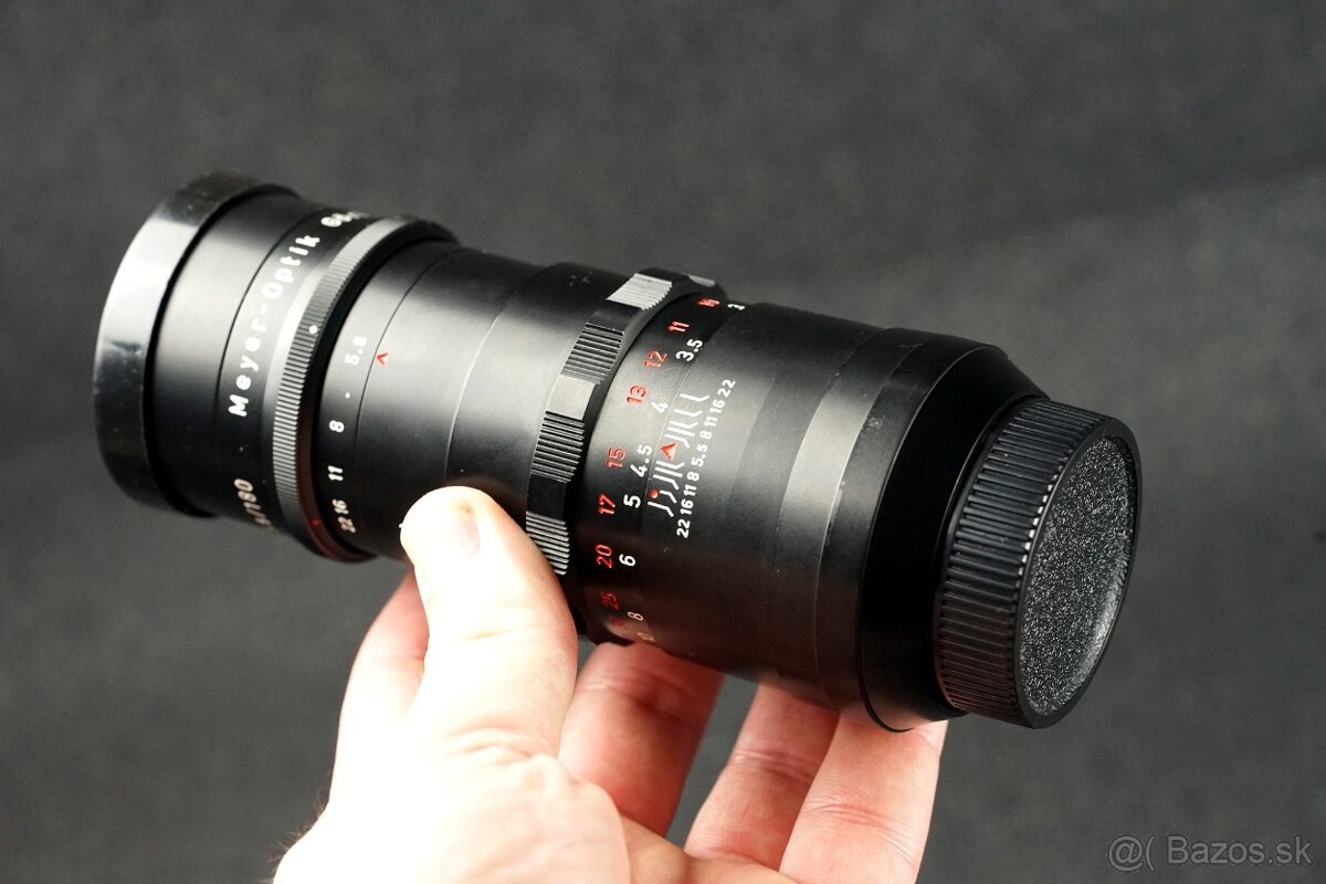 Meyer Optik Gorlitz Telemegor 180mm f5,5 black M42 - 9