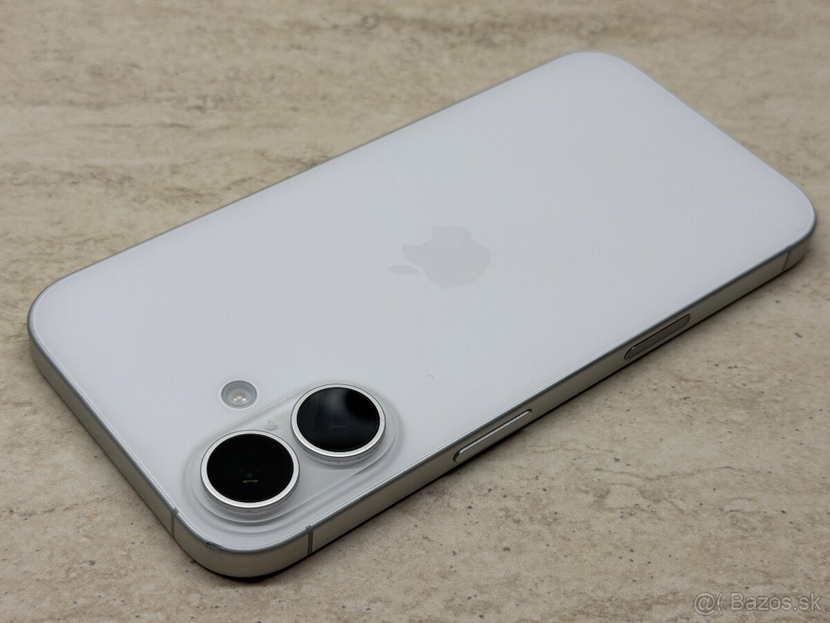 iPhone 16 128GB White 92% batéria - 9