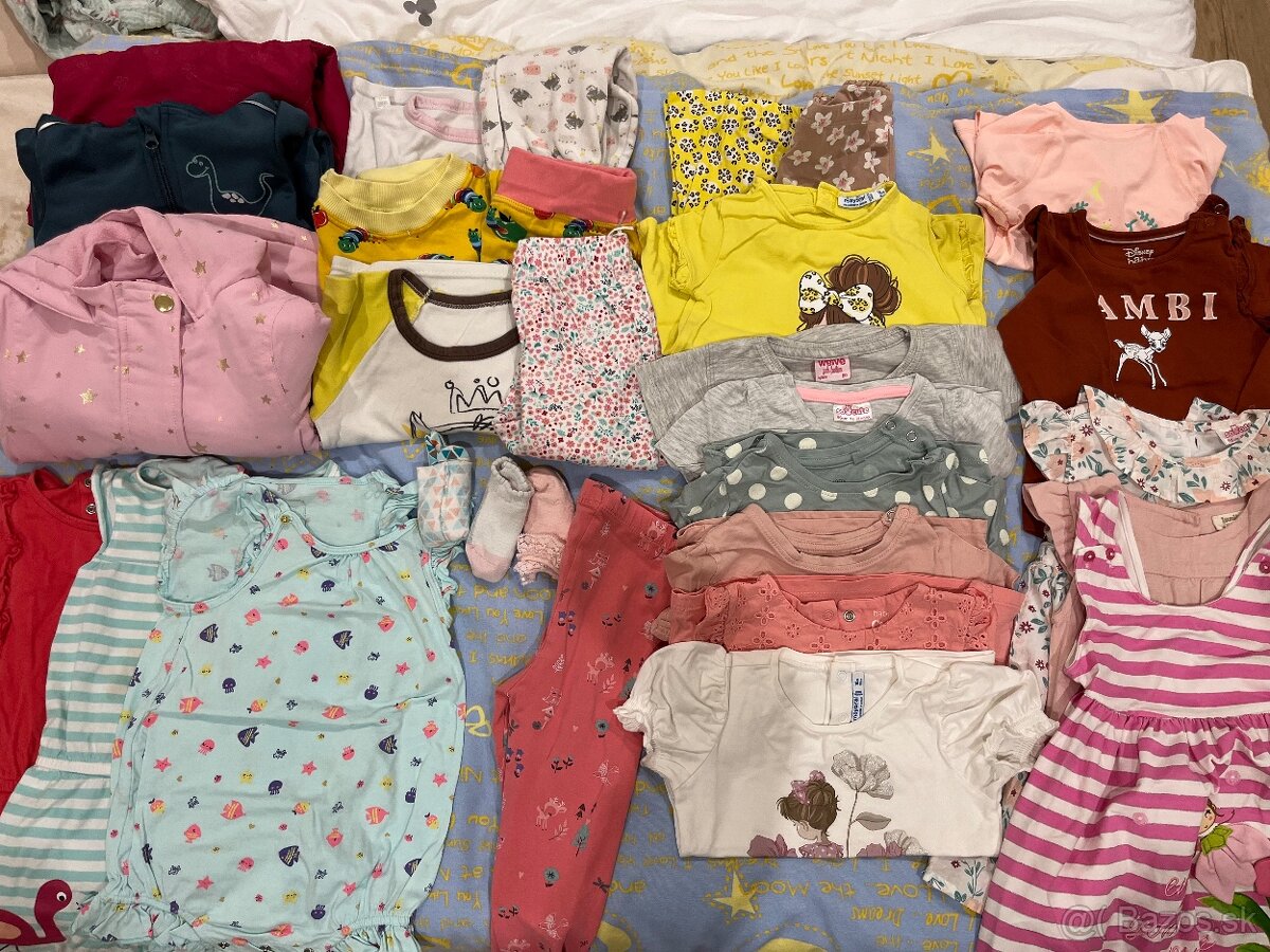 Balík oblečenia 80, 86 - 9