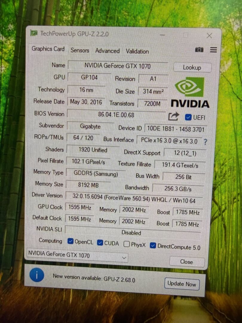Herný počítač Ryzen 5 5500 / 16 GB / GTX 1070 8 GB / SSD - 9