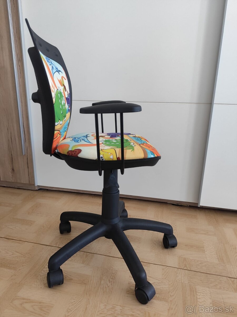Detská otočná stolička Dino - 9