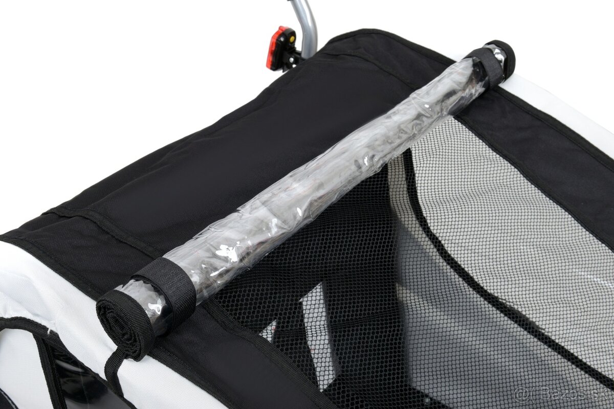 Nový cyklovozík 2v1, príves za bycikel, trojkolka - 9