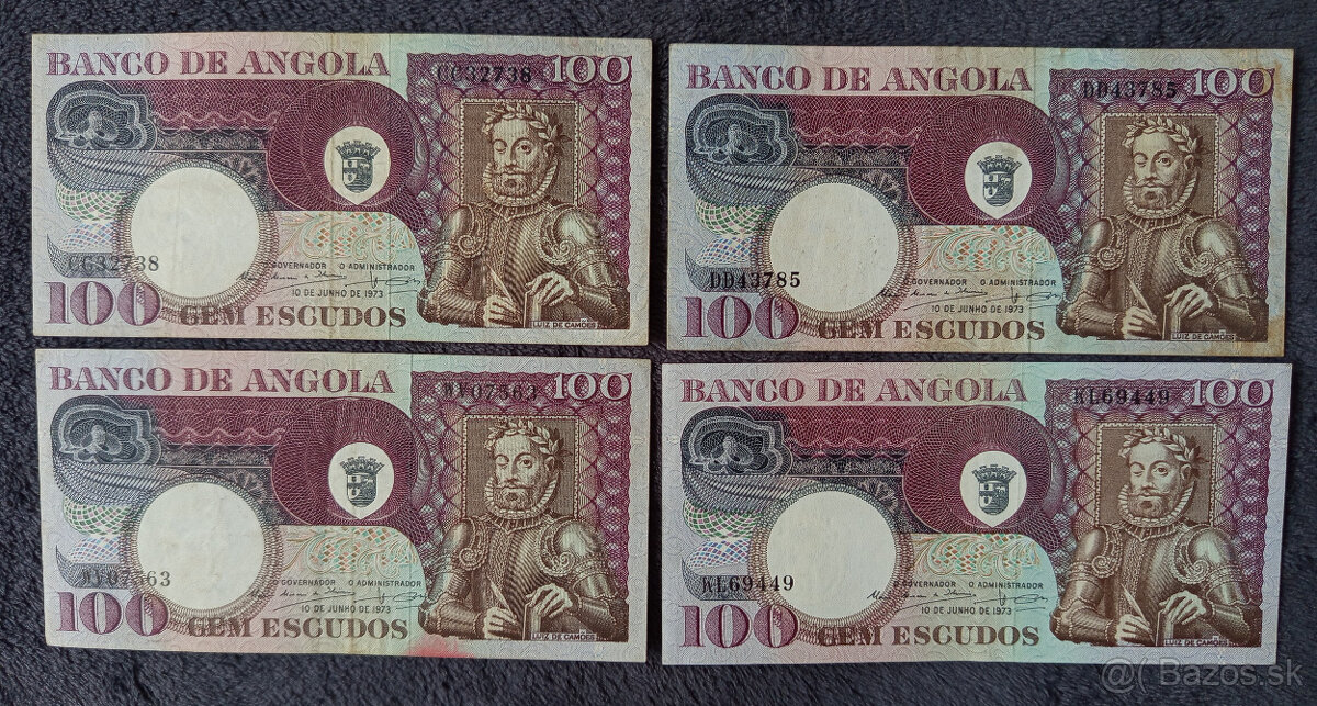Vzácnejšie bankovky Angola - 9
