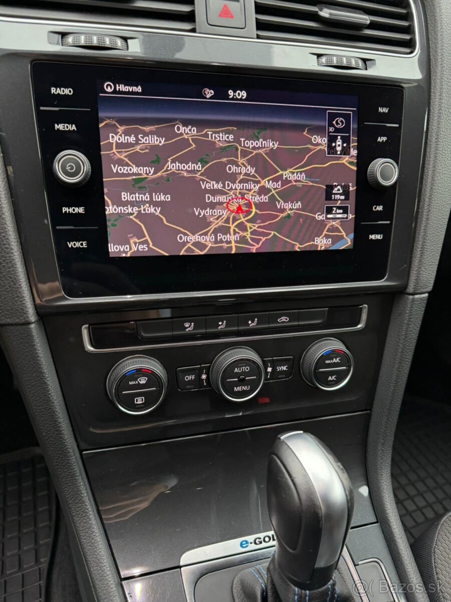 VW e-GOLF 100kw Virtual, ACC, Led svetlá, Virtual cockpit, Ť - 9