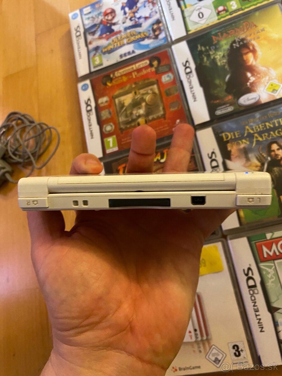 Nintendo DS (2008 model) + 12 hier – kompletný set - 9