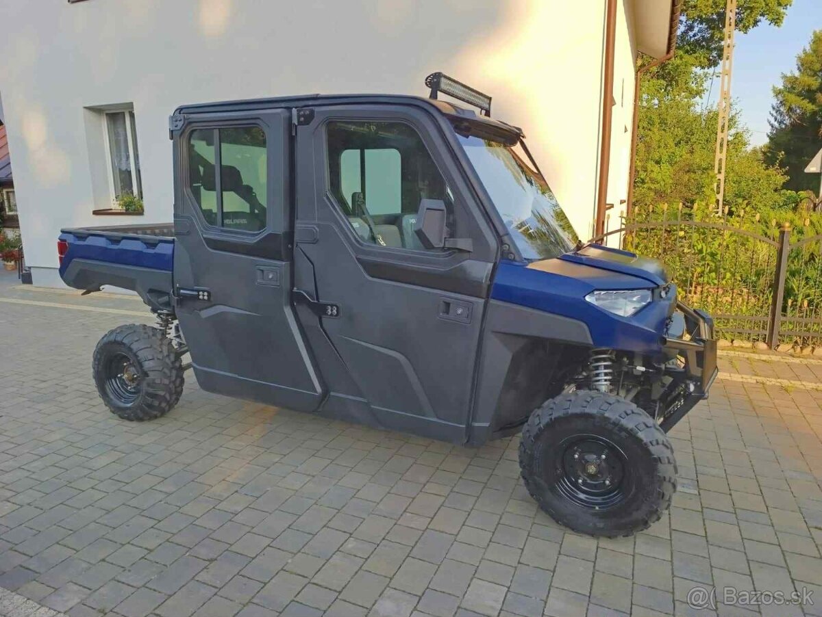 Predám Polaris Ranger 1000 XP CREW 6 2022 výmena - 9