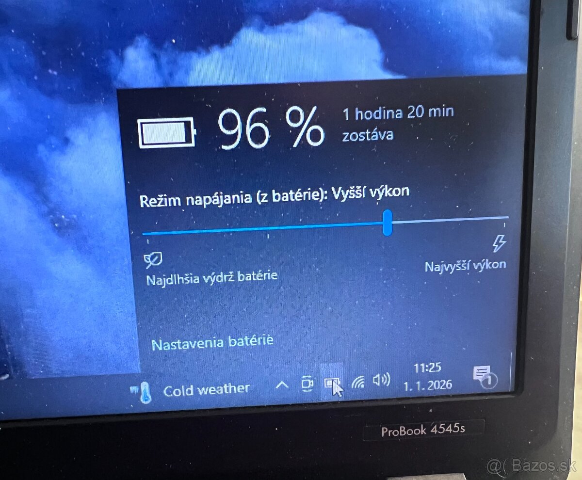 HP ProBook 4545s / AMD A4 / 4GB RAM / 128GB SSD / 15.6" - 9