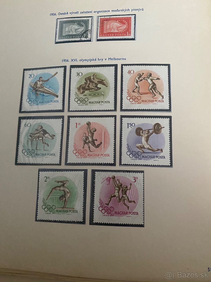 zbierka známok Maďarsko - 9