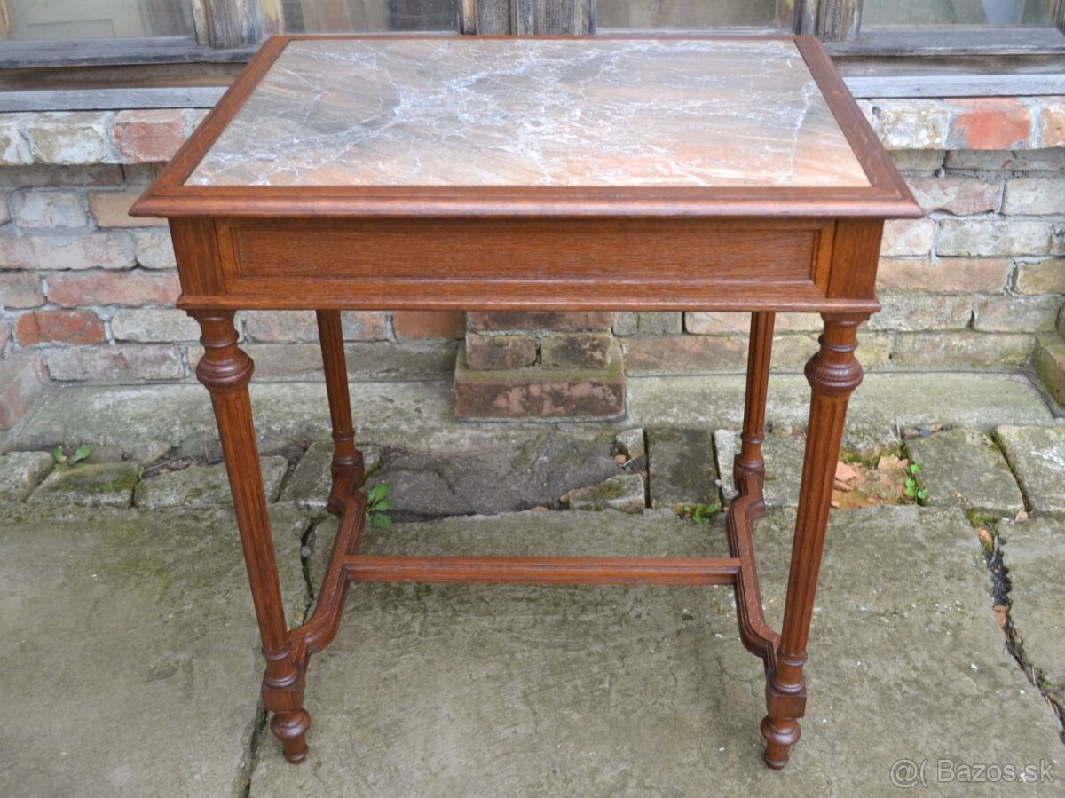 Dubový písací stolík - 9