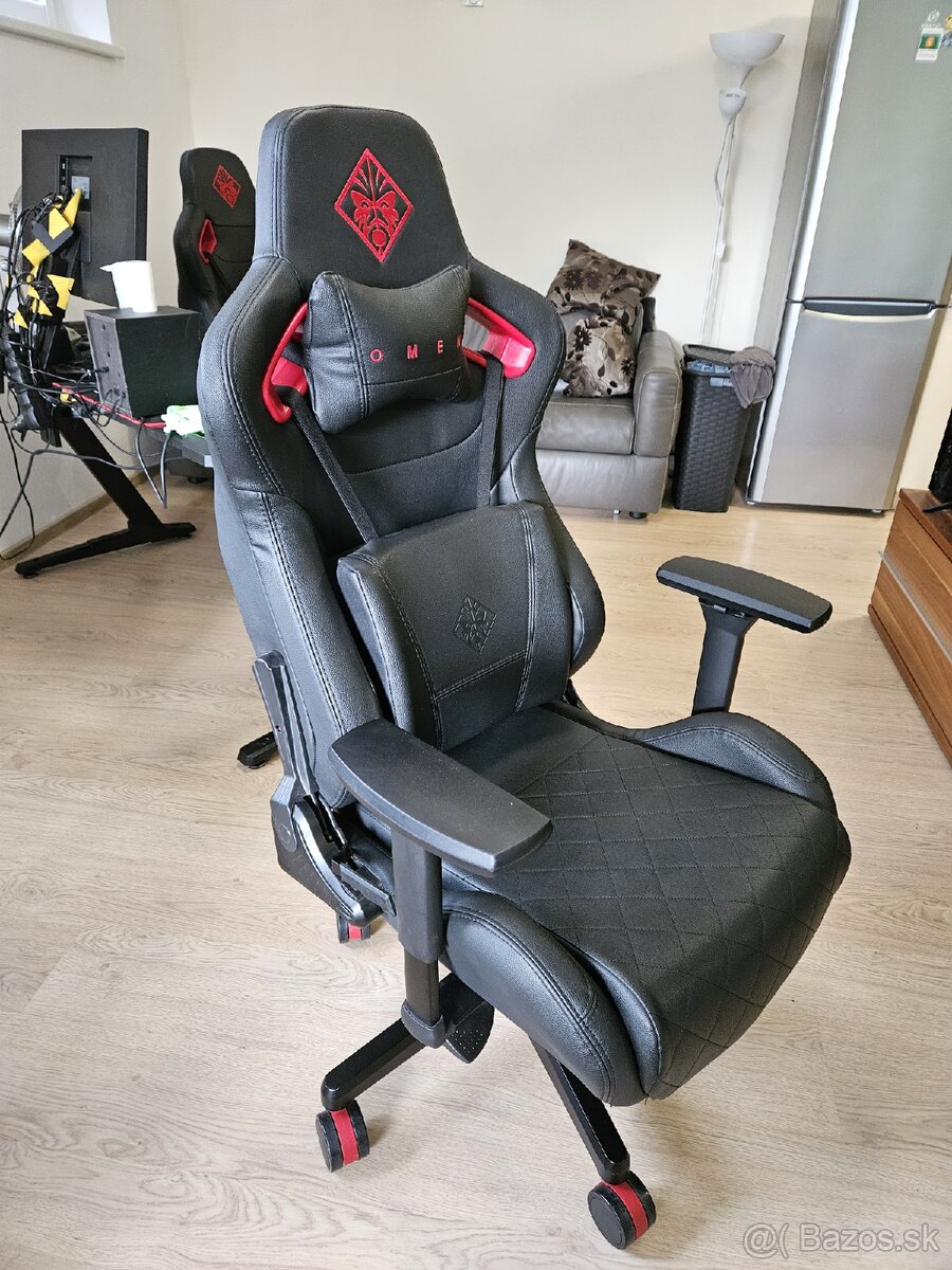 Kreslo HP Omen Citadel gaming chair STAV NOVEJ STOLICKY - 9