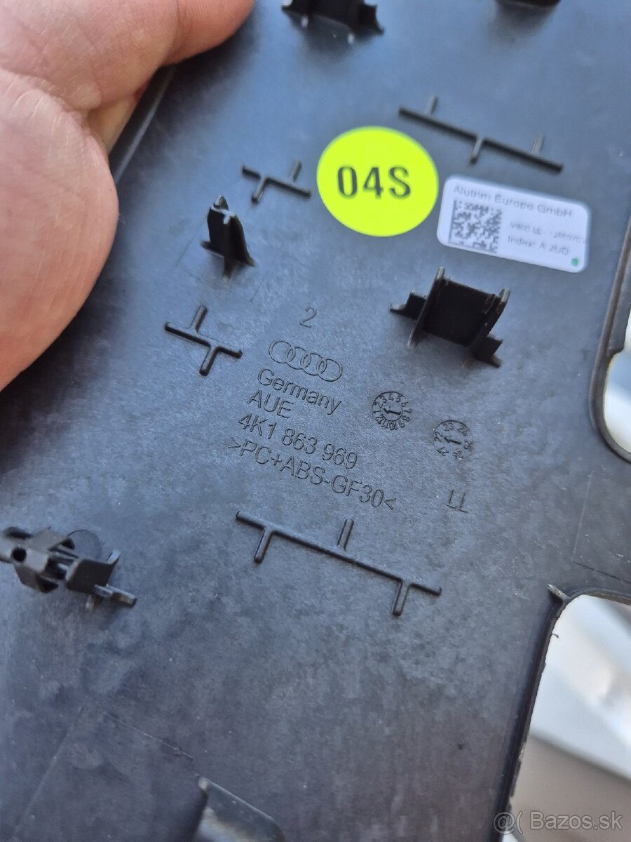 DEKOR INTERIÉROVE LIŠTY AUDI S7 C8 4K - 9