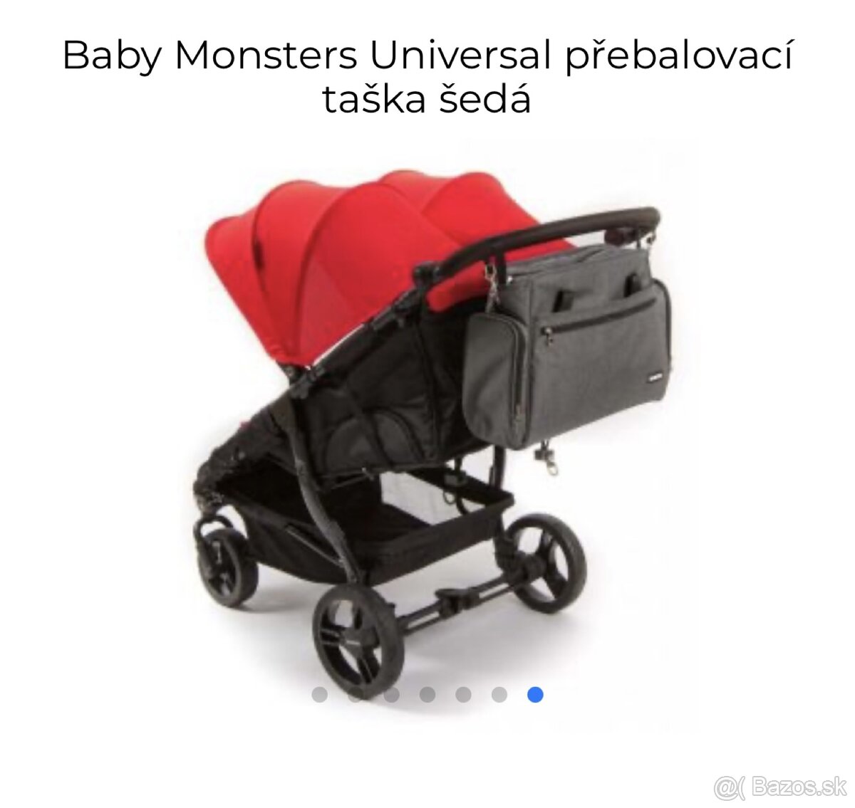Predám: Baby Monsters taška sivá - 9