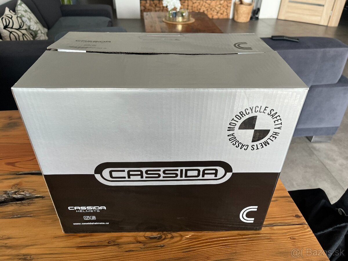 Prilba Cassida červená perleť - 9