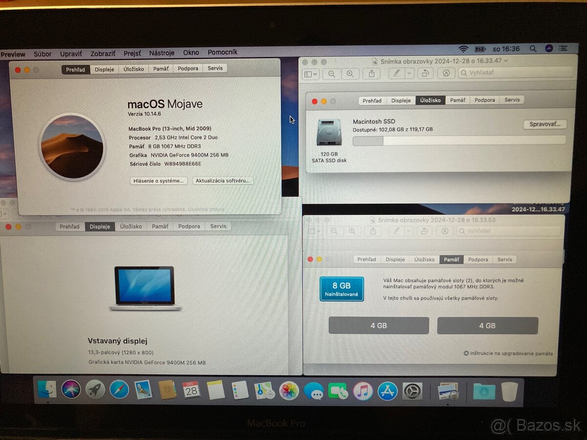 Apple MacBook Pro 2009 13” - 9