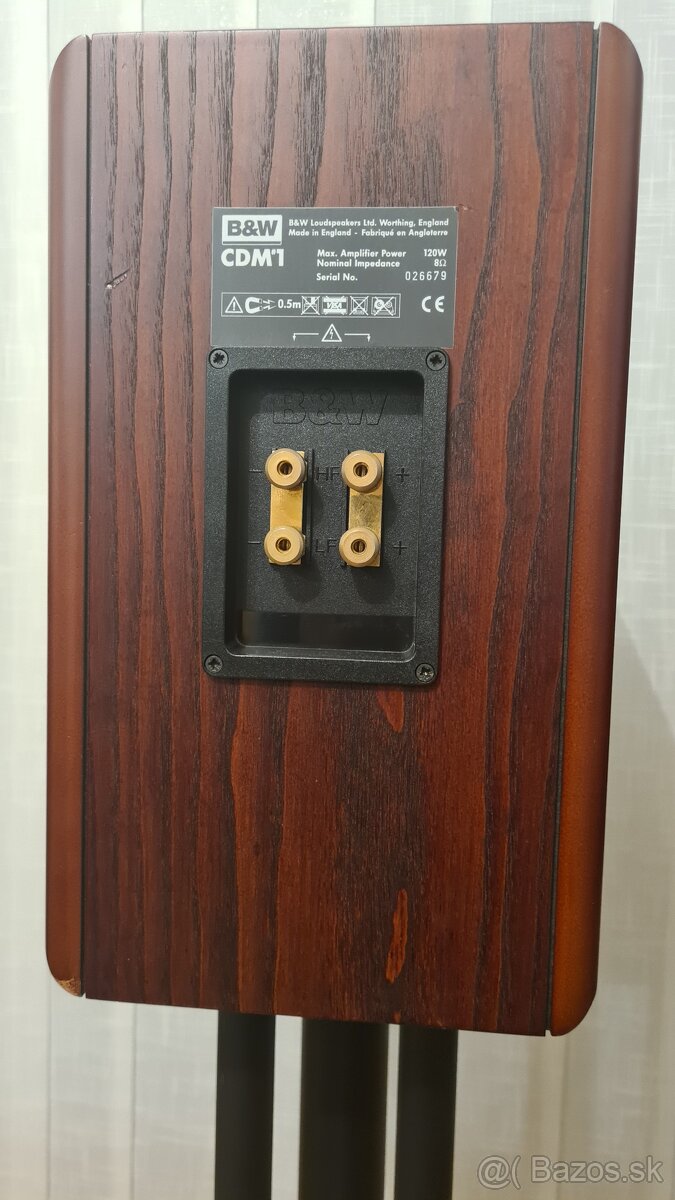 Bowers & Wilkins - CDM1 rosewood - - 9