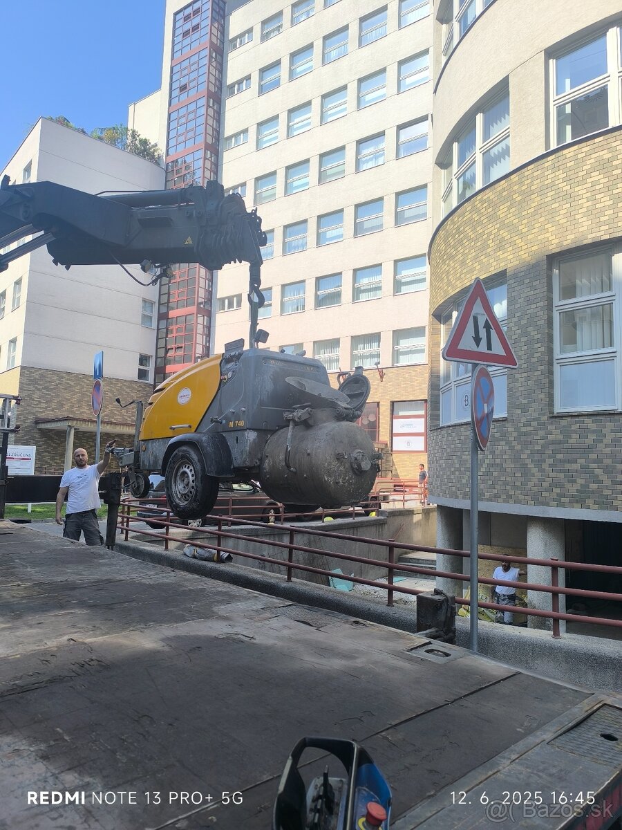 Autodoprava s hydraulickým rukou - 9