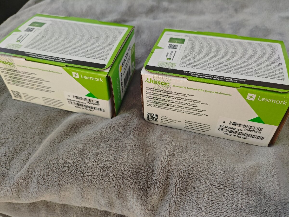 Nové tonery LEXMARK (X950X2CG, 80C2HYE) - 9