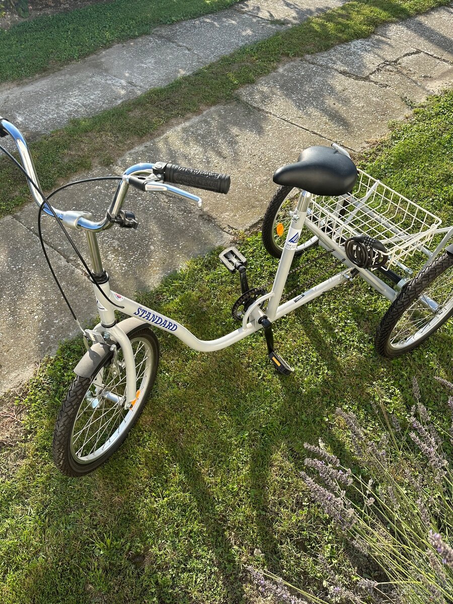 Trojkolka pre dospelých s nákupným košíkom - pre seniorov - 9