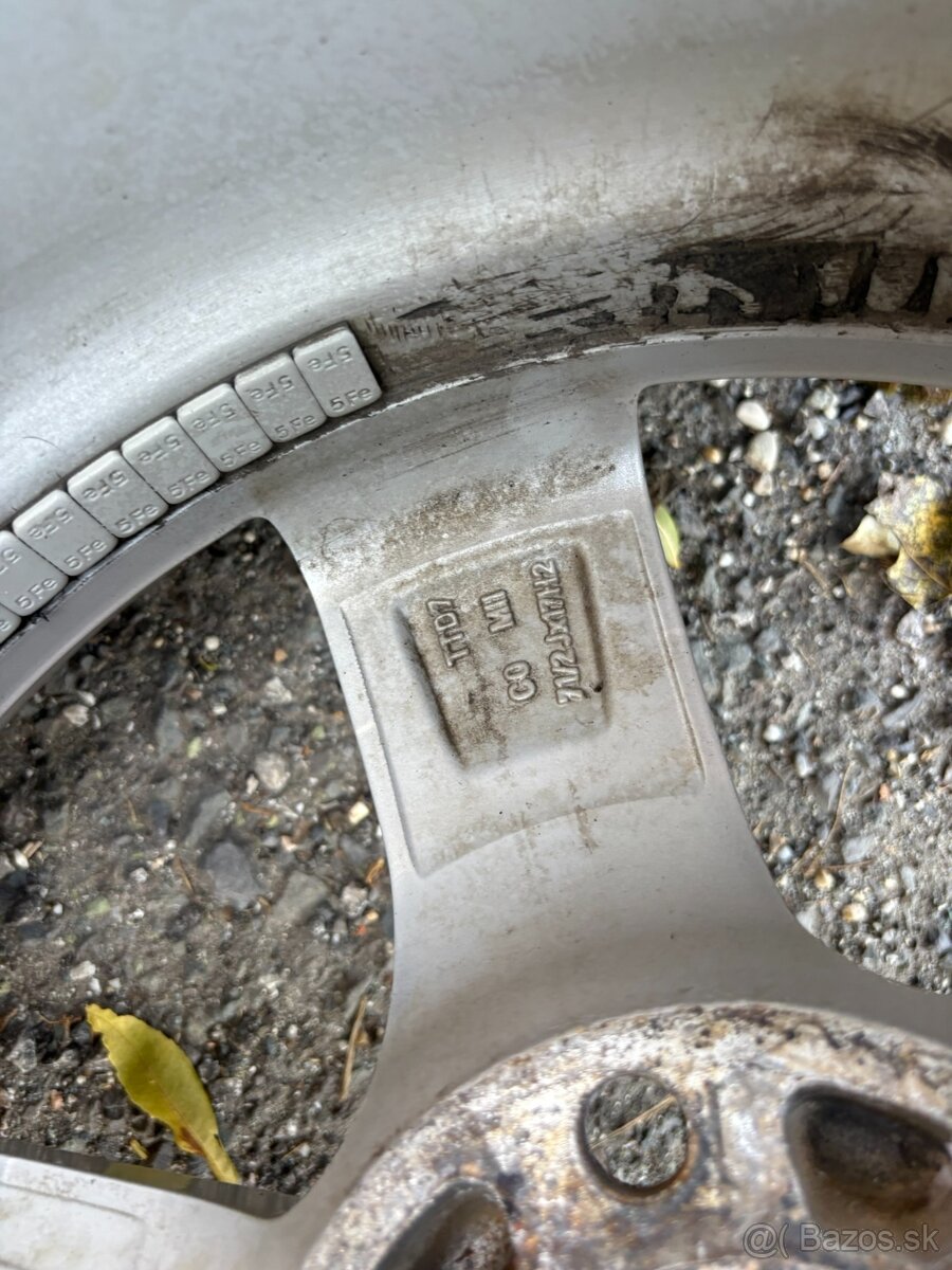 ALU disky + Zimné pneu na Hyundai 5x114,3 R17 - 9