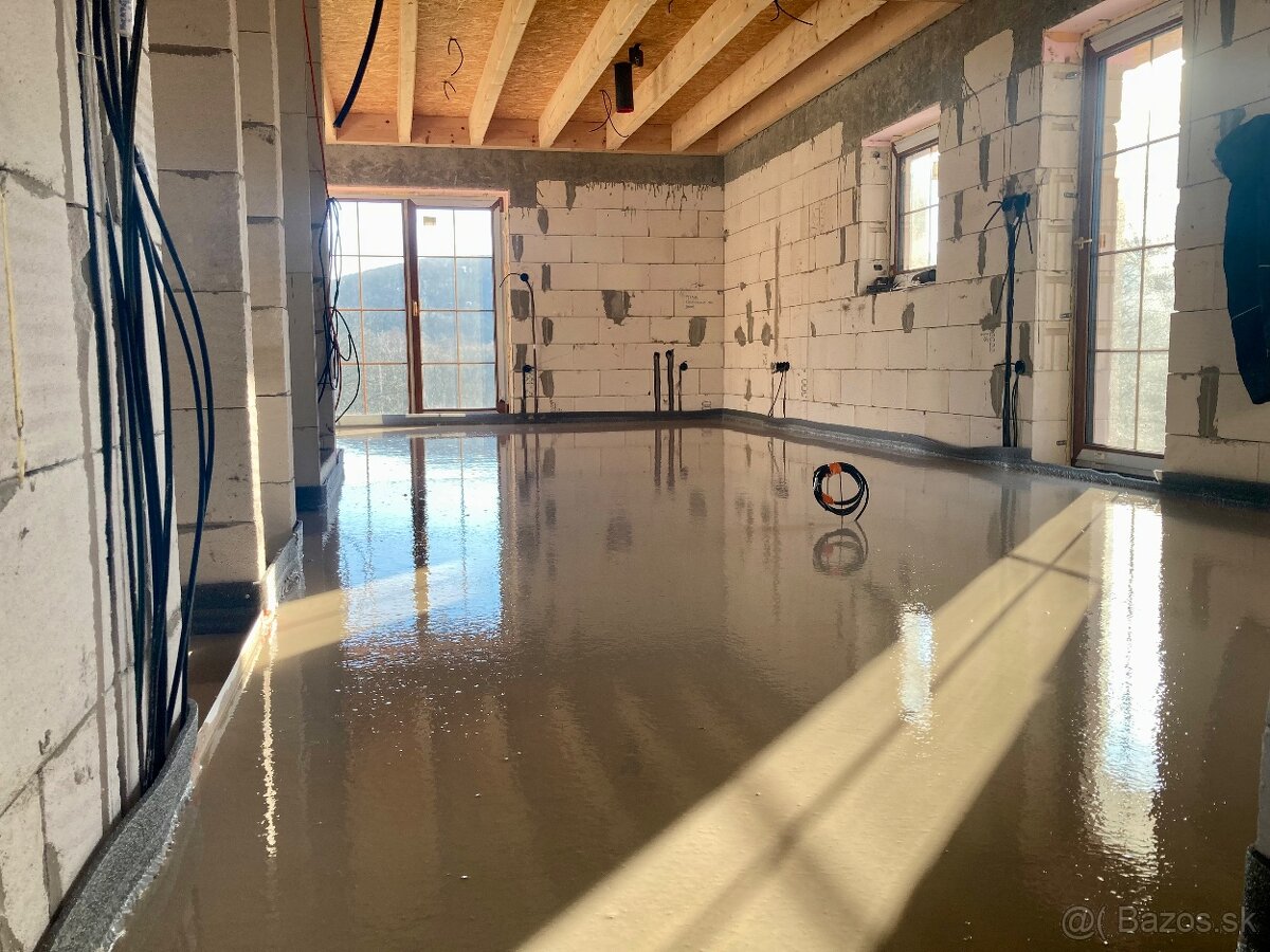 Anhydritové potery Levice - 9