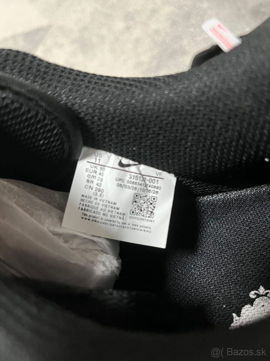 Nike Air Force one 1 čierna 45 - 9