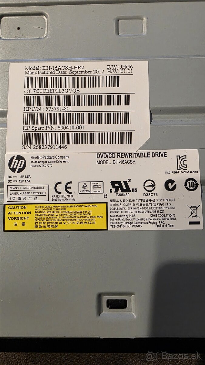 PC diely, RAM, DVD RW, zdroje - 9