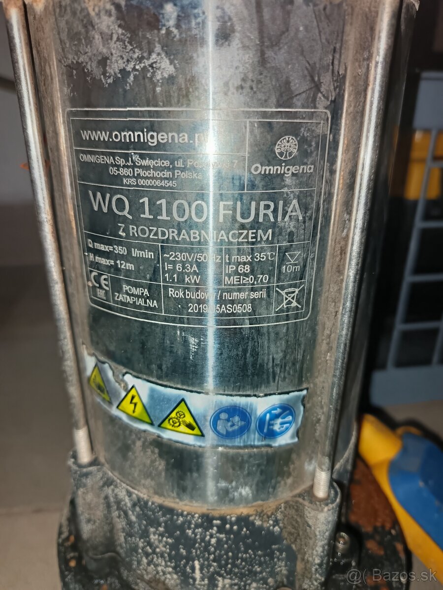 Predám kalové čerpadlo s rezacim nožom ...... - 9