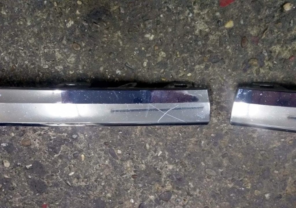 Volkswagen VW Touareg 7P 7P6 2014 - 2018 - mriezka chrom - 9