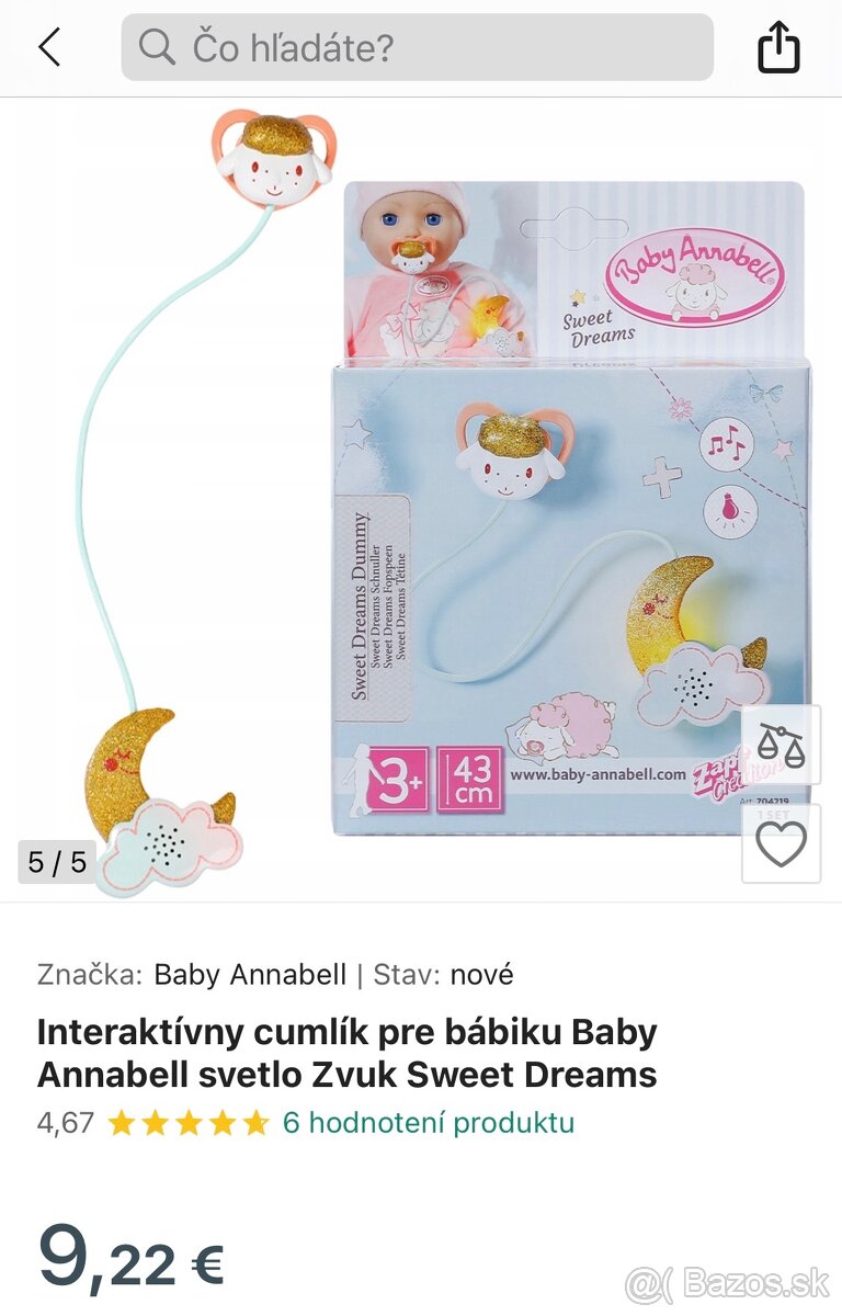 Bábika baby Annabell - 9