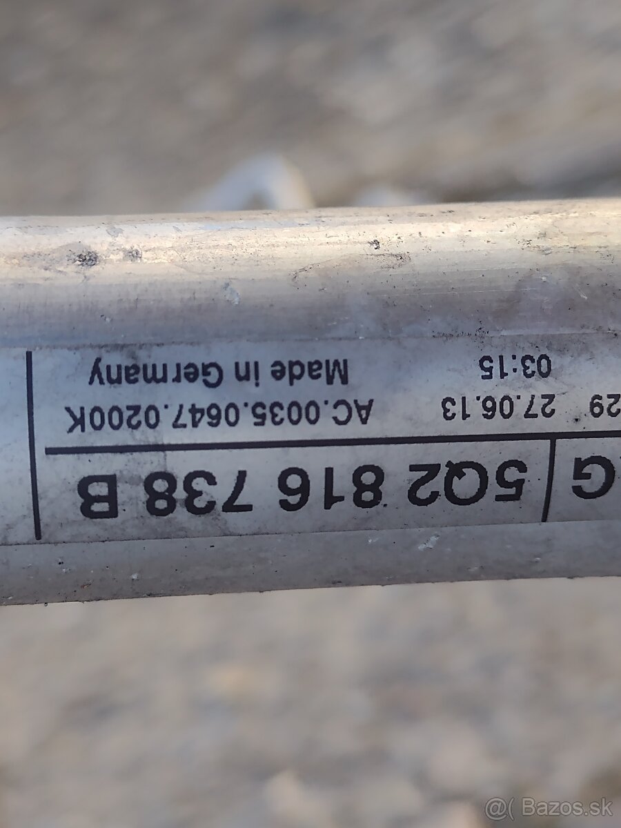 KLIMA hadice Octavia 3 - 9