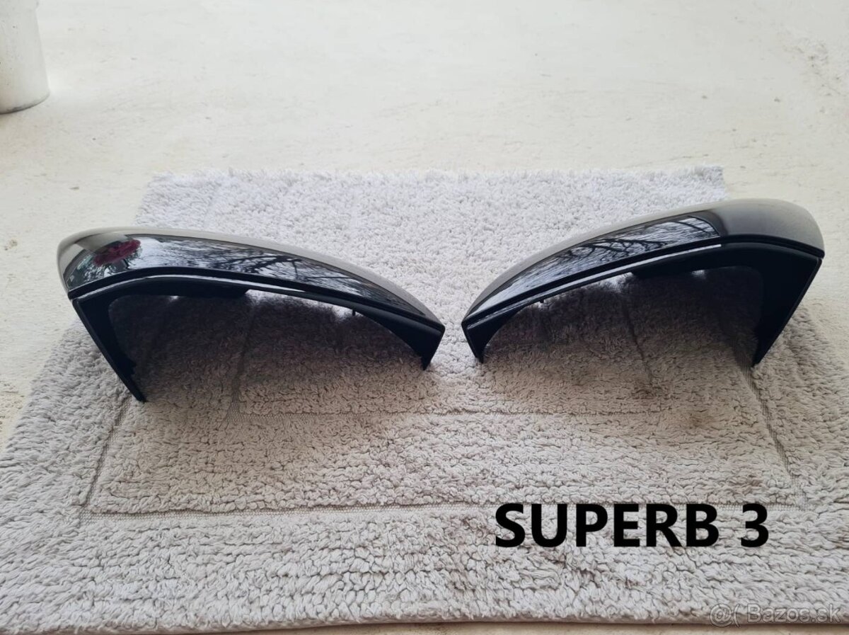 ČIERNE KRYTY spätných zrkadiel - 9