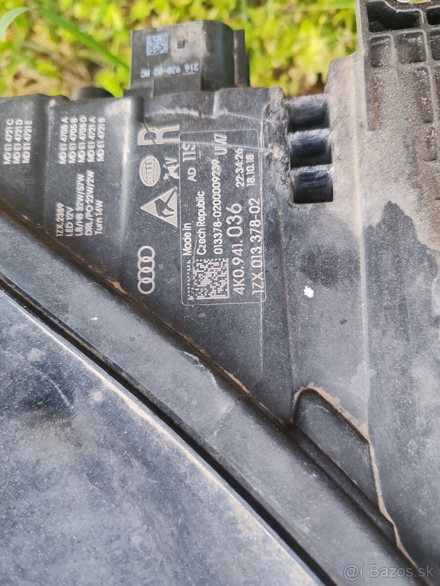 Svetlo Matrix audi a6 c8 - 9