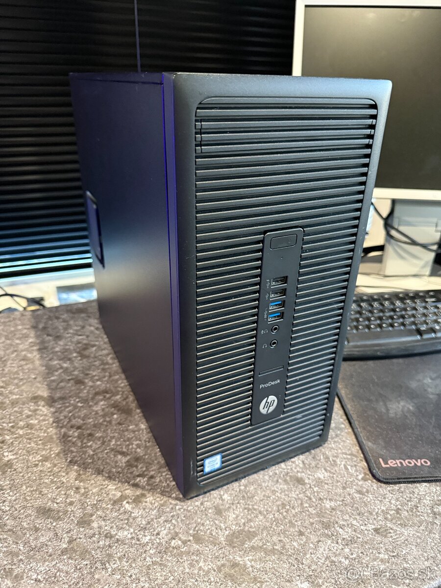 Herný počítač HP.Intel i5-6500 4x3,20GHz.16gb ram.GTX1650 4G - 9