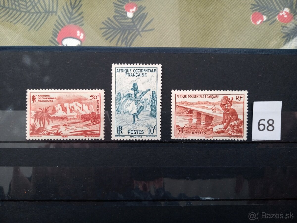 Poštové známky č.582 - AFRICKÉ ŠTÁTY III. - 20 ks sérií - 9