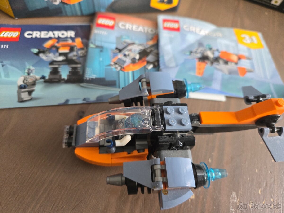 Lego speed, city sportove auto, creator: vrtulnik - 9