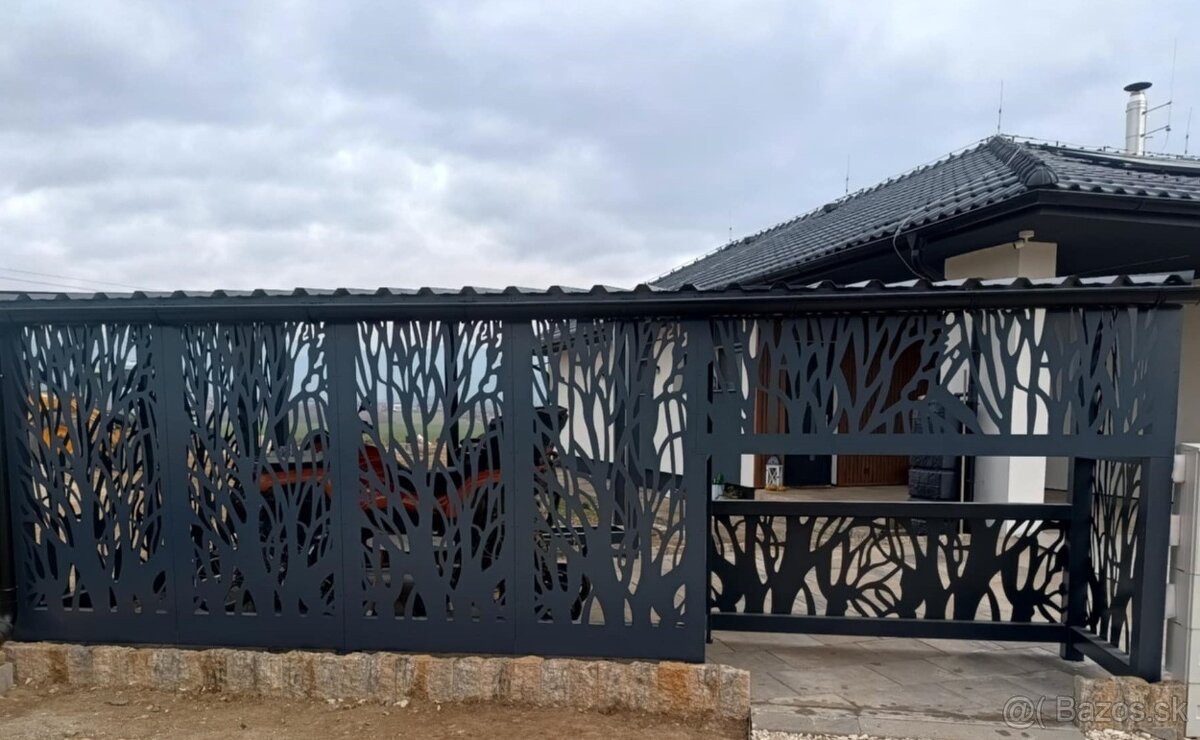 Brány, ploty, zábradlia, bráničky, plotové dielce, pergoly - 9