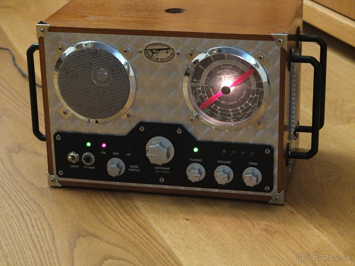 Spirit of St.Louis Field Radio-Přenosné FM/AMrádio - 9