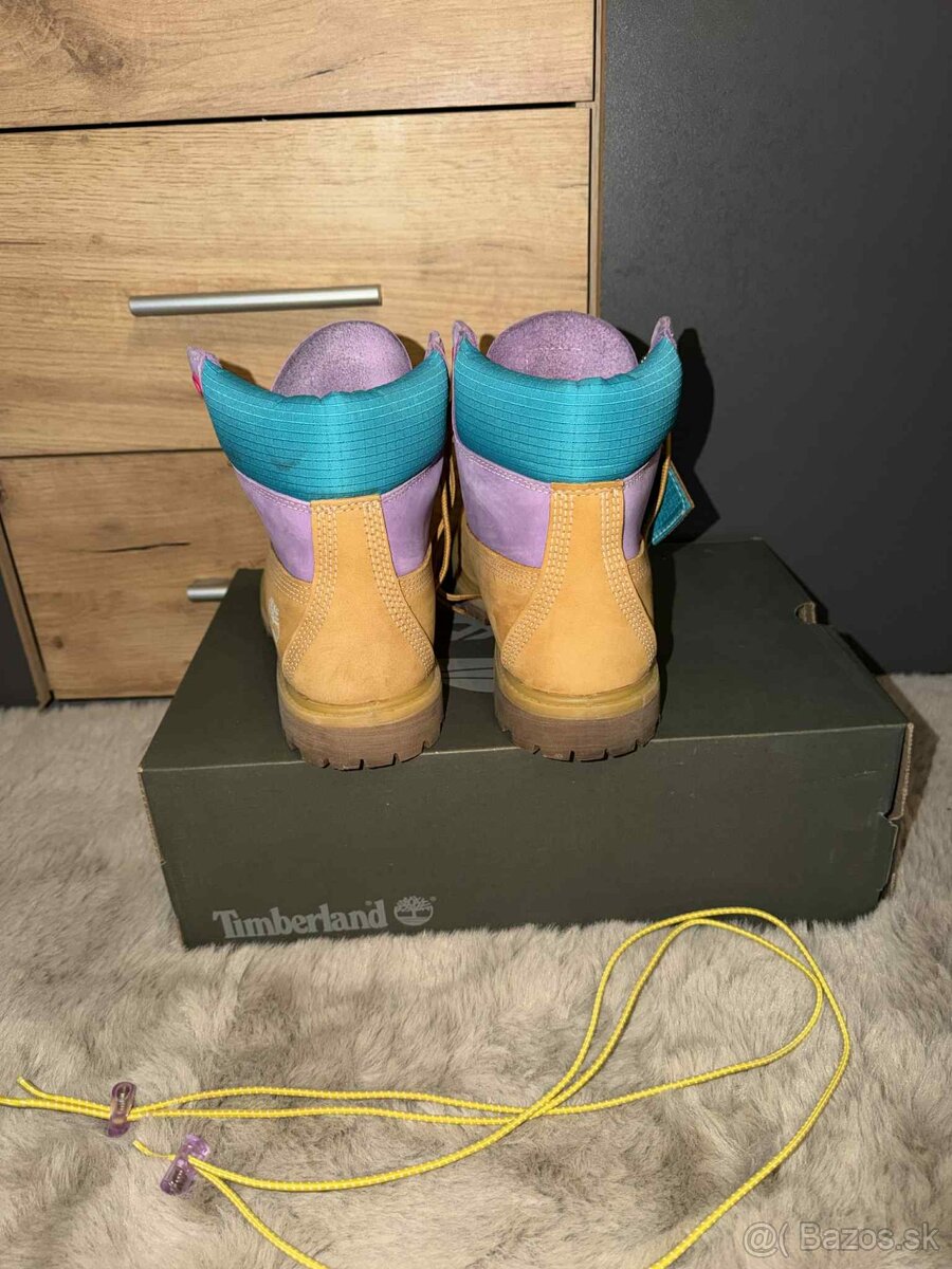 timberland original nove kozene limitovane topanky-cizmy - 9