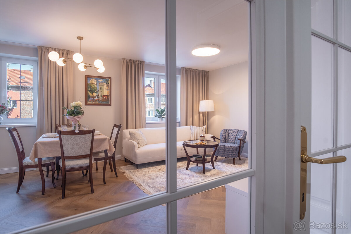 Na predaj jedinečný 3-izbový byt po štýlovej rekonštrukcii v - 9