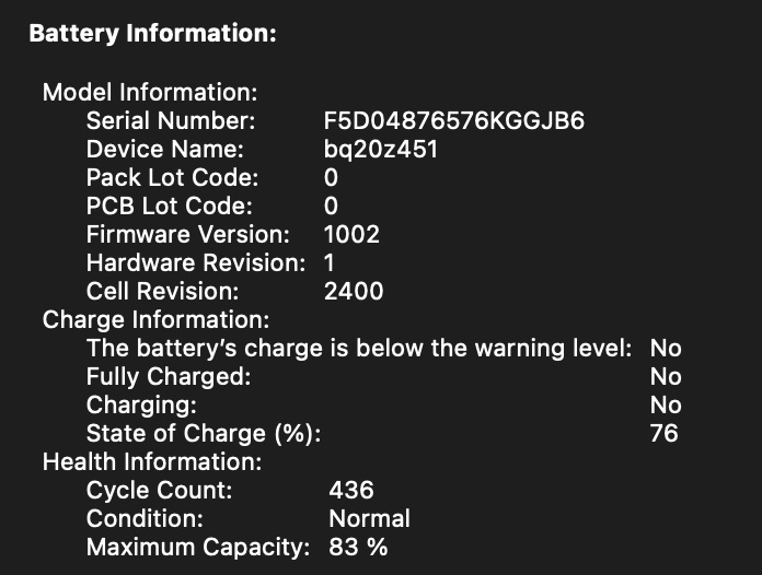 Predám Macbook Pro Retina 13 2020 8GB Ram 1T SSD Touch Bar - 9