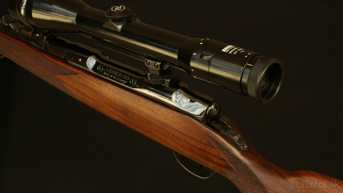 Predam SAUER 80 kal. 30-06 Spr. + montáž, Zeiss 2,5-x1052 - 9