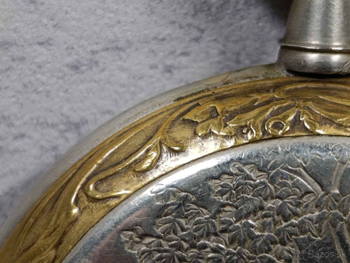 Obrovské 67mm kapesní hodinky Régulatéur, 192g - 9