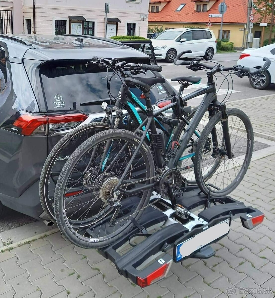 Prenájom:strešný box Thule, strešný priečnik, nosič bicyklov - 9