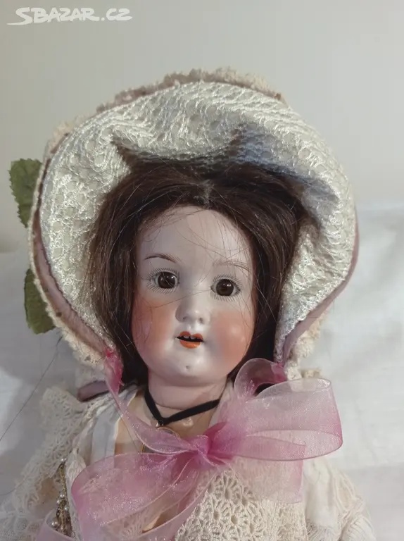 Starožitná kloubová panenka. - 9