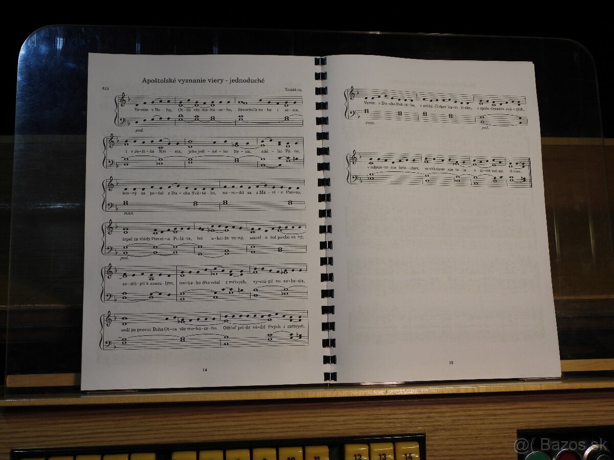 Jednoduchý liturgický spevník - Komplet - 9