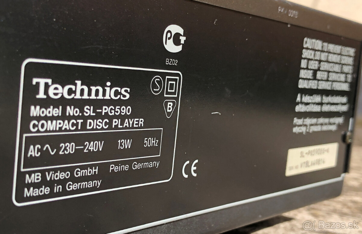 Technics SL PG 590 s dialkovym - 9