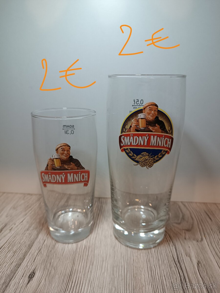 Slovenské pivové poháre 1 - 9